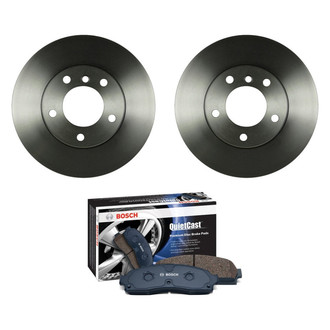 Bosch® - QuietCast™ Premium Front Brake Kit with Ceramic Pads