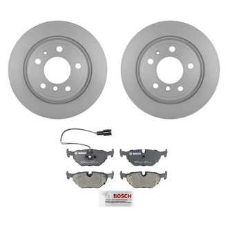 Bosch® - QuietCast™ Premium Rear Brake Kit with Organic Pads