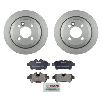 Bosch® - QuietCast™ Premium Rear Brake Kit with Organic Pads
