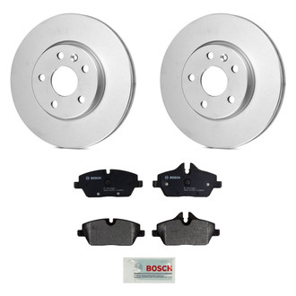 Bosch® - QuietCast™ Premium Front Brake Kit with Organic Pads