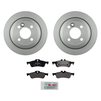 Bosch® - QuietCast™ Premium Rear Brake Kit with Organic Pads