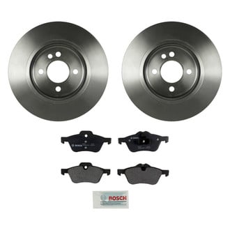 Bosch® - QuietCast™ Premium Front Brake Kit with Organic Pads