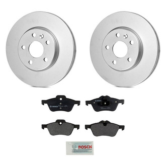 Bosch® - QuietCast™ Premium Front Brake Kit with Organic Pads