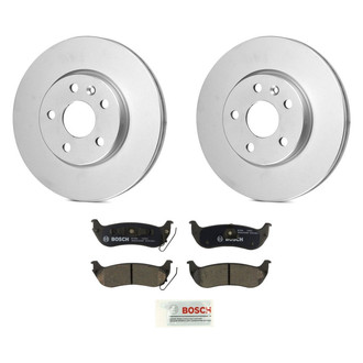 Bosch® - QuietCast™ Premium Rear Brake Kit with Ceramic Pads