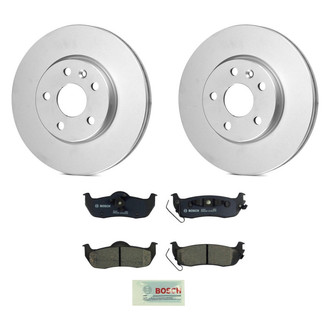 Bosch® - QuietCast™ Premium Rear Brake Kit with Ceramic Pads
