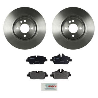 Bosch® - QuietCast™ Premium Front Brake Kit with Organic Pads