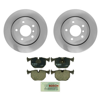 Bosch® - QuietCast™ Premium Rear Brake Kit with Organic Pads