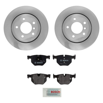Bosch® - QuietCast™ Premium Rear Brake Kit with Organic Pads