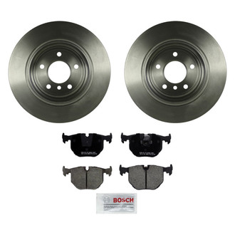 Bosch® - QuietCast™ Premium Rear Brake Kit with Ceramic Pads