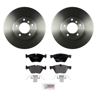 Bosch® - QuietCast™ Premium Front Brake Kit with Organic Pads