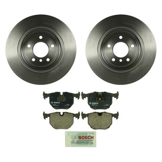 Bosch® - QuietCast™ Premium Rear Brake Kit with Organic Pads