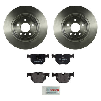 Bosch® - QuietCast™ Premium Rear Brake Kit with Organic Pads