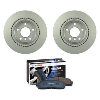 Bosch® - QuietCast™ Premium Rear Brake Kit with Organic Pads