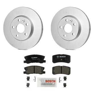 Bosch® - QuietCast™ Premium Rear Brake Kit with Ceramic Pads