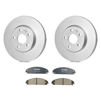 Bosch® - QuietCast™ Premium Front Brake Kit with Ceramic Pads
