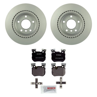 Bosch® - QuietCast™ Premium Rear Brake Kit with Organic Pads
