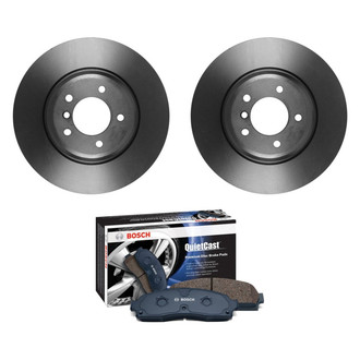 Bosch® - QuietCast™ Premium Front Brake Kit with Organic Pads