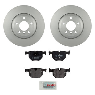Bosch® - QuietCast™ Premium Rear Brake Kit with Organic Pads