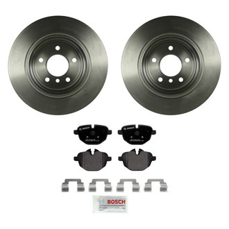 Bosch® - QuietCast™ Premium Rear Brake Kit with Organic Pads