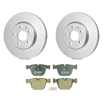 Bosch® - QuietCast™ Premium Rear Brake Kit with Organic Pads