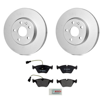 Bosch® - QuietCast™ Premium Front Brake Kit with Organic Pads
