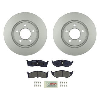 Bosch® - QuietCast™ Premium Front Brake Kit with Organic Pads