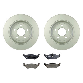 Bosch® - QuietCast™ Premium Rear Brake Kit with Organic Pads