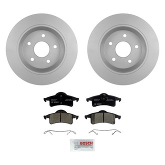Bosch® - QuietCast™ Premium Rear Brake Kit with Ceramic Pads
