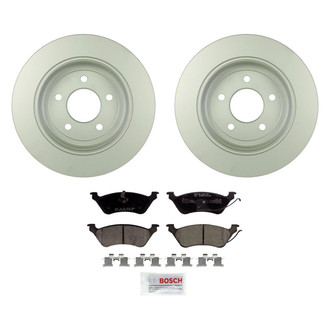 Bosch® - QuietCast™ Premium Rear Brake Kit with Ceramic Pads