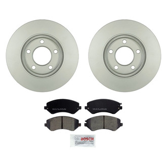 Bosch® - QuietCast™ Premium Front Brake Kit with Ceramic Pads