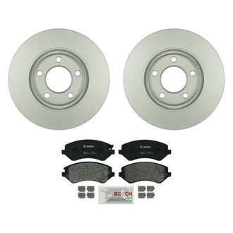 Bosch® - QuietCast™ Premium Front Brake Kit with Organic Pads
