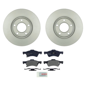 Bosch® - QuietCast™ Premium Front Brake Kit with Organic Pads
