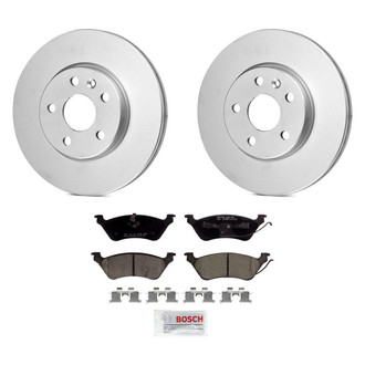 Bosch® - QuietCast™ Premium Rear Brake Kit with Ceramic Pads