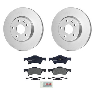 Bosch® - QuietCast™ Premium Front Brake Kit with Organic Pads