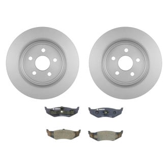 Bosch® - QuietCast™ Premium 1-Piece Brake Kit with Organic Brake Pads
