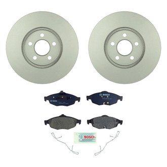 Bosch® - QuietCast™ Premium Front Brake Kit with Organic Pads