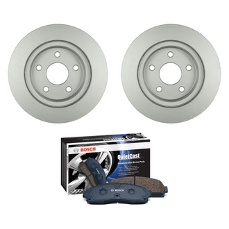 Bosch® - QuietCast™ Premium Front Brake Kit with Ceramic Pads