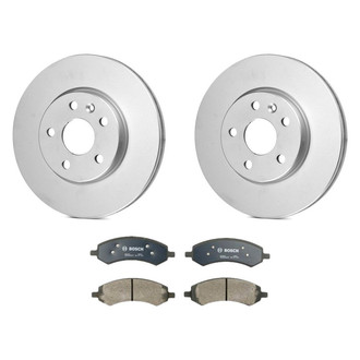 Bosch® - QuietCast™ Premium Front Brake Kit with Organic Pads