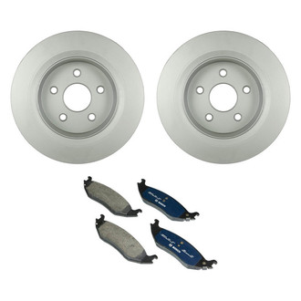 Bosch® - QuietCast™ Premium Rear Brake Kit with Organic Pads