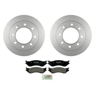 Bosch® - QuietCast™ Premium Rear Brake Kit with Organic Pads