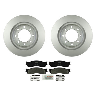 Bosch® - QuietCast™ Premium Front Brake Kit with Organic Pads