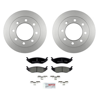 Bosch® - QuietCast™ Premium Rear Brake Kit with Ceramic Pads
