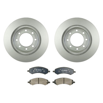 Bosch® - QuietCast™ Premium Front Brake Kit with Organic Pads