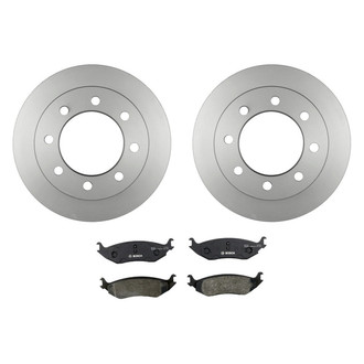 Bosch® - QuietCast™ Premium Rear Brake Kit with Organic Pads