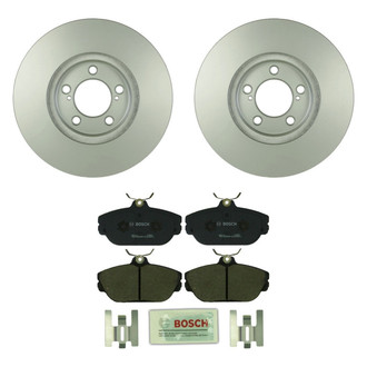 Bosch® - QuietCast™ Premium Front Brake Kit with Ceramic Pads