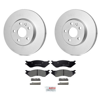 Bosch® - QuietCast™ Premium Front Brake Kit with Ceramic Pads