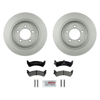 Bosch® - QuietCast™ Premium Rear Brake Kit with Ceramic Pads