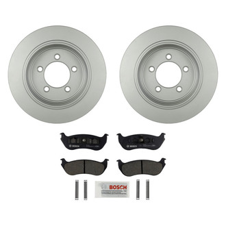 Bosch® - QuietCast™ Premium Rear Brake Kit with Ceramic Pads