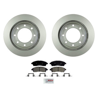 Bosch® - QuietCast™ Premium Rear Brake Kit with Ceramic Pads