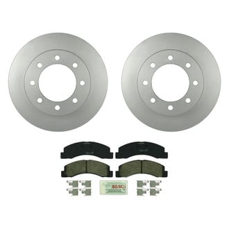 Bosch® - QuietCast™ Premium Front Brake Kit with Organic Pads